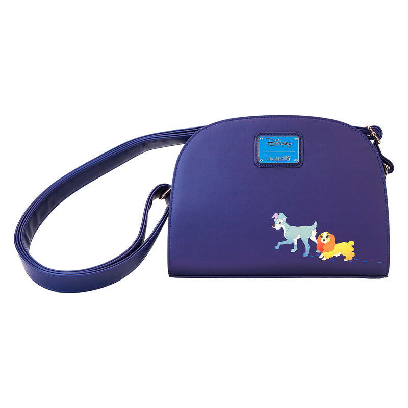Imagen de Bolso Bandolera 70Th Anniversary La Dama Y El Vagabundo Disney Loungefly parte de nuestra colección en Espadas y más, sitio oficial.