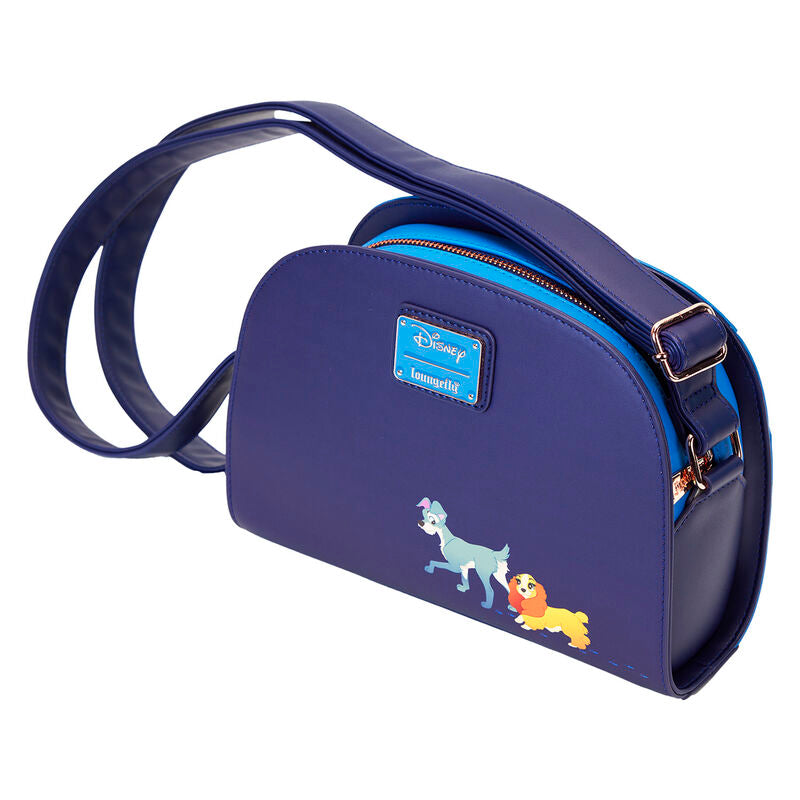 Imagen de Bolso Bandolera 70Th Anniversary La Dama Y El Vagabundo Disney Loungefly parte de nuestra colección en Espadas y más, sitio oficial.
