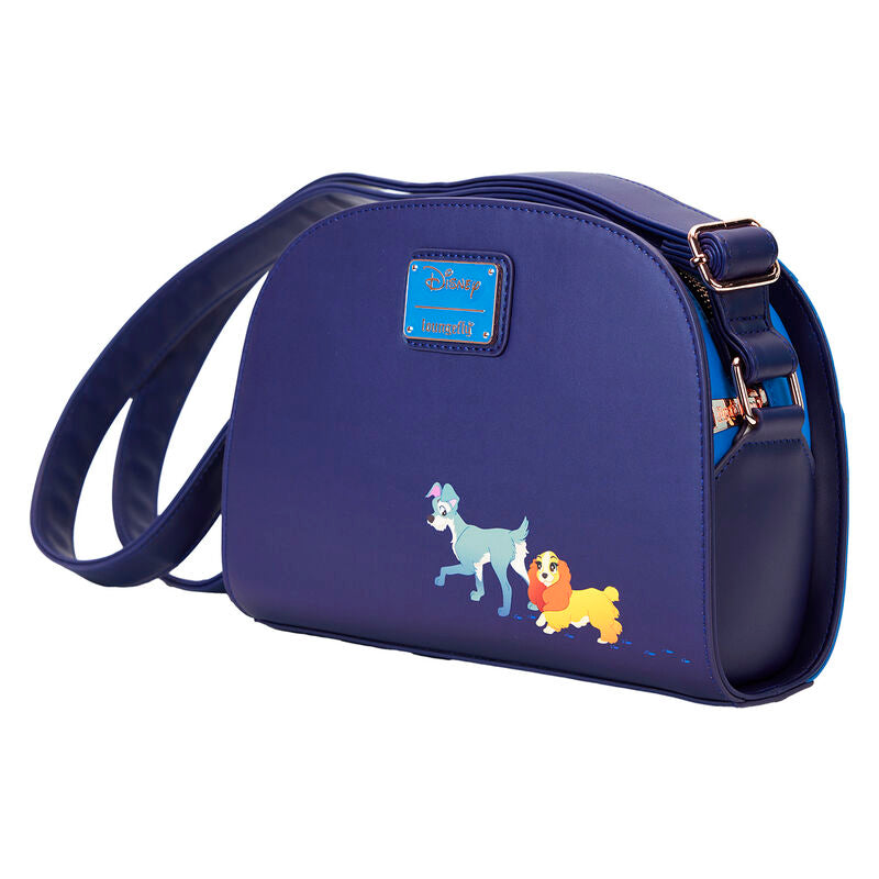 Imagen de Bolso Bandolera 70Th Anniversary La Dama Y El Vagabundo Disney Loungefly parte de nuestra colección en Espadas y más, sitio oficial.