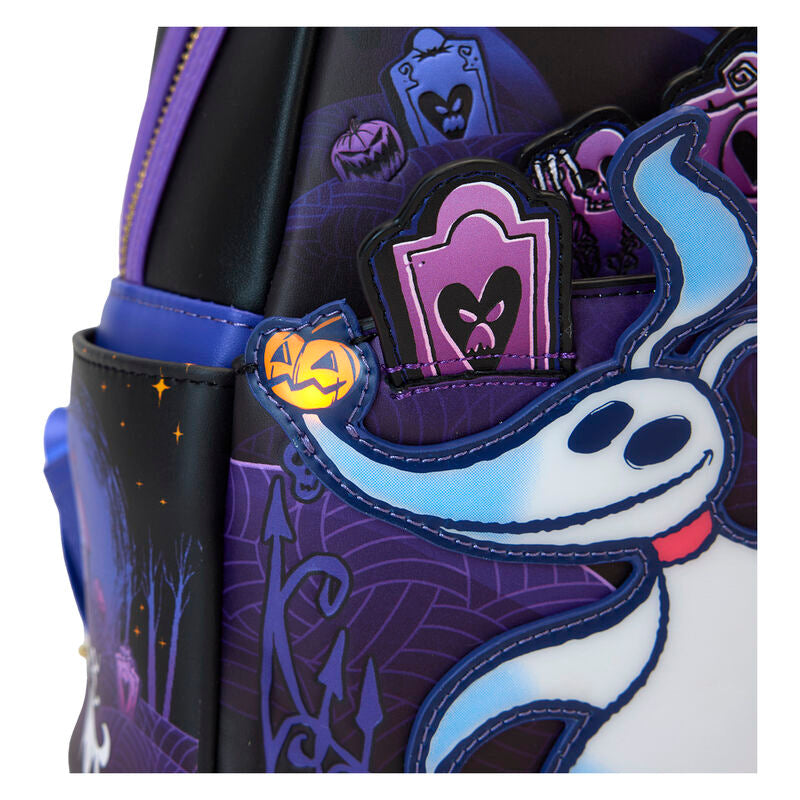 Imagen 6 - Mochila Zero Pesadilla Antes De Navidad Disney Loungefly 26Cm