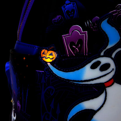 Imagen 8 - Mochila Zero Pesadilla Antes De Navidad Disney Loungefly 26Cm