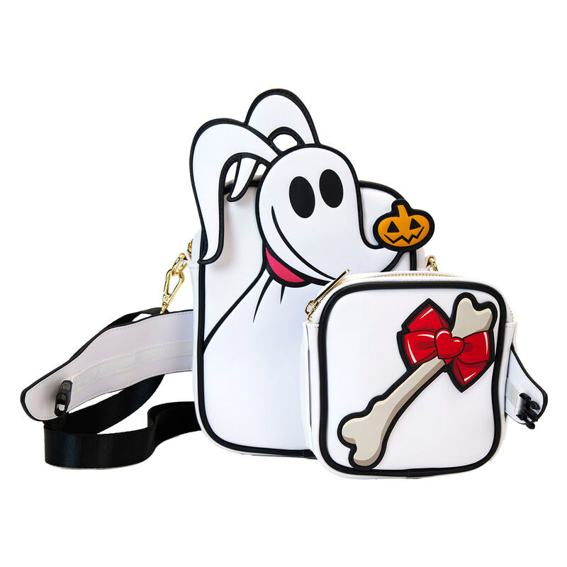 Imagen de Bolso Bandolera Zero Pesadilla Antes De Navidad Disney Loungefly parte de nuestra colección en Espadas y más, sitio oficial.