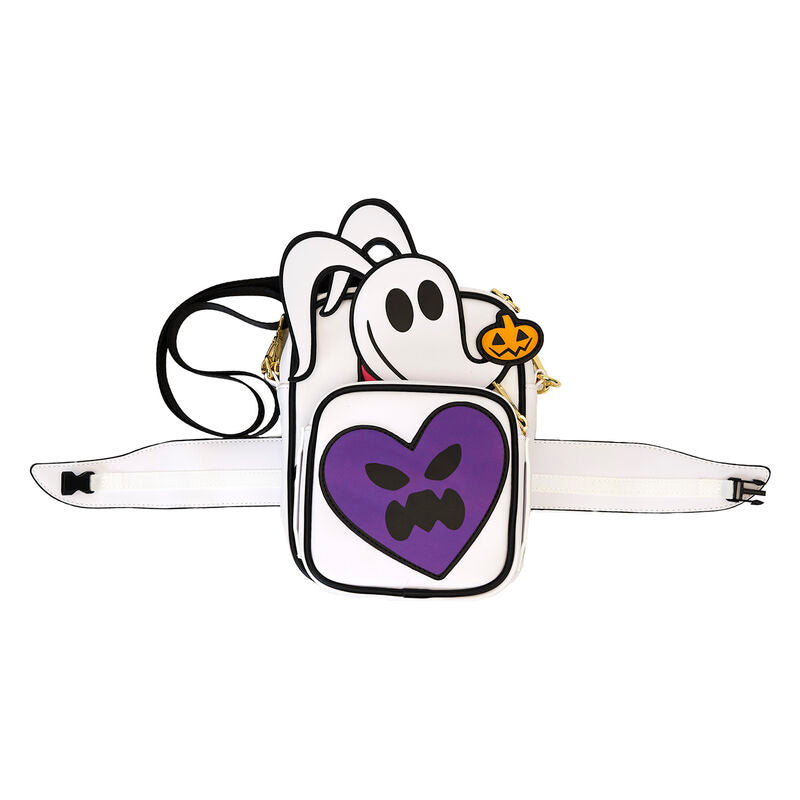 Imagen de Bolso Bandolera Zero Pesadilla Antes De Navidad Disney Loungefly parte de nuestra colección en Espadas y más, sitio oficial.
