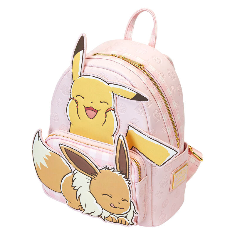 Imagen de Mochila Pikachu & Eevee Pokemon Loungefly 26Cm parte de nuestra colección en Espadas y más, sitio oficial.
