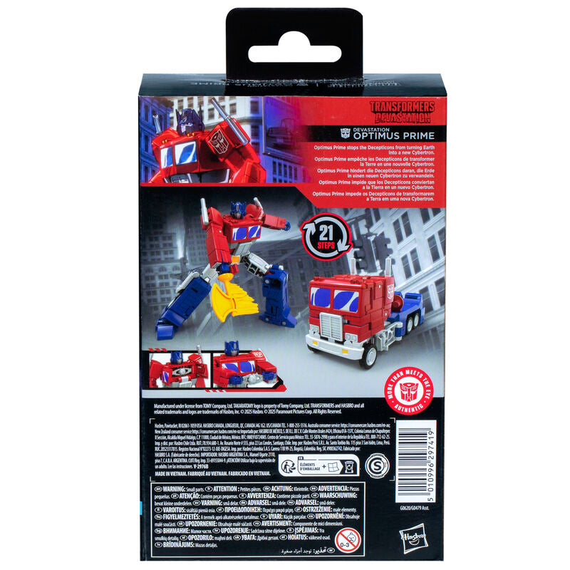 Imagen 5 - Figura Optimus Prime Studio Series Devastation Transformers 11Cm