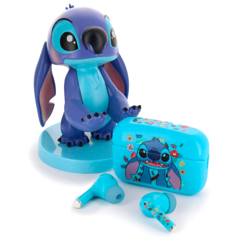 Imagen 1 - Mini Cable Guy + Auriculares Inalambricos Stitch Disney