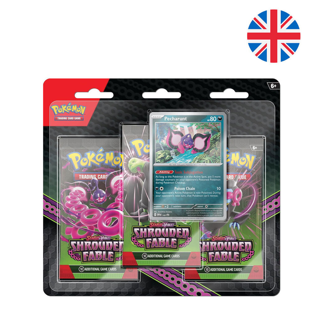Imagen 1 - Blister Juego Cartas Coleccionables Shrouded Fable Pokemon Ingles