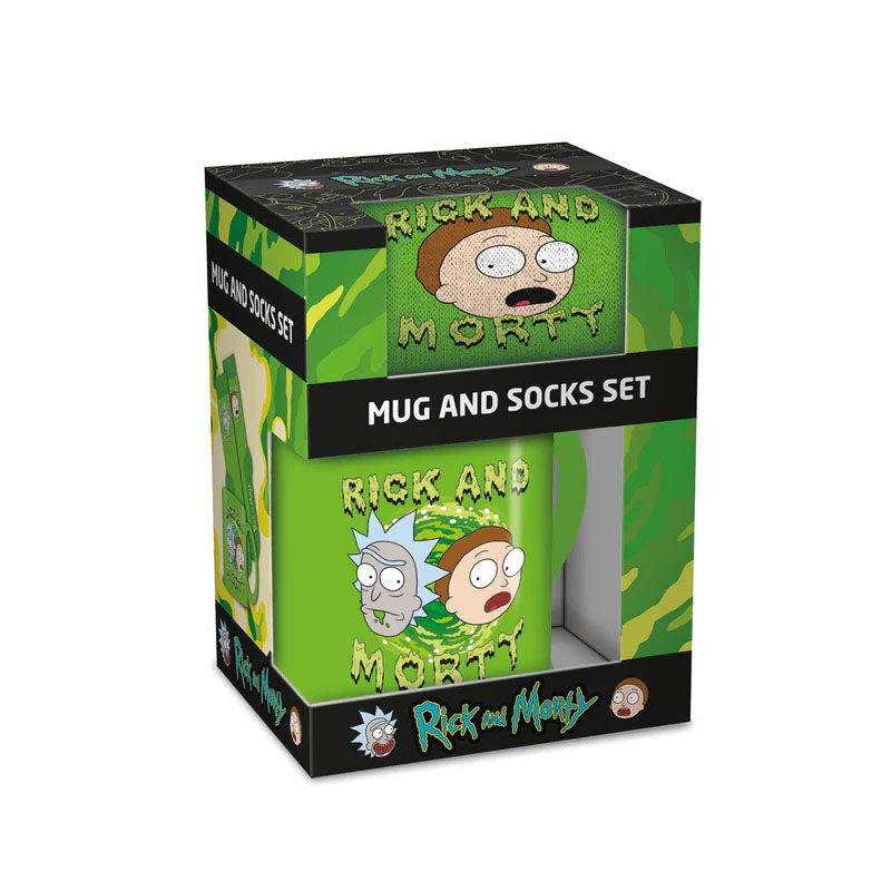 Imagen 1 - Set Taza Y Calcetines Rick &#38; Morty