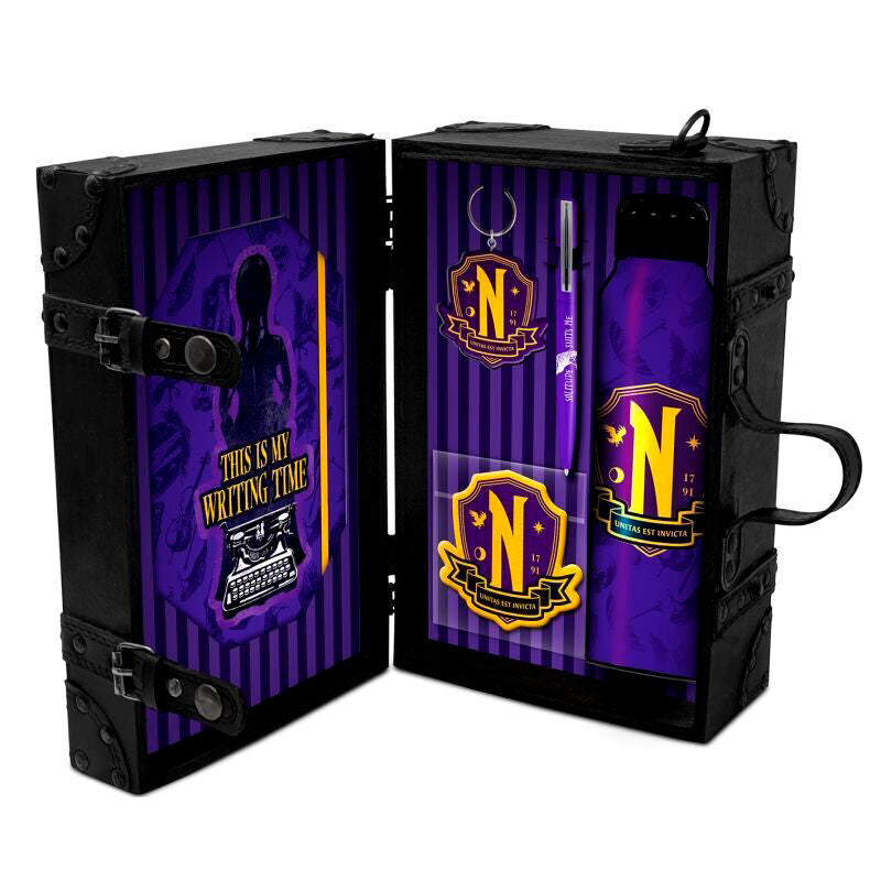 Imagen 1 - Maletin Premium Academia Nevermore Miercoles Wednesday
