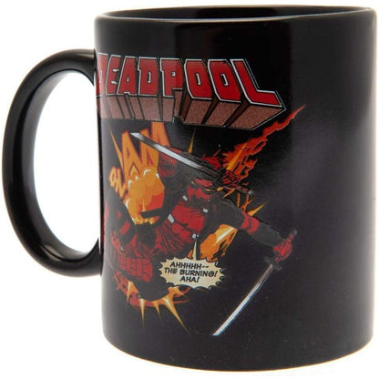 Imagen 4 - Taza + Llavero + Posavasos Deadpool Marvel
