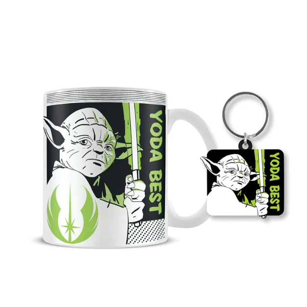 Imagen 1 - Set Taza + Llavero Yoda Best Star Wars
