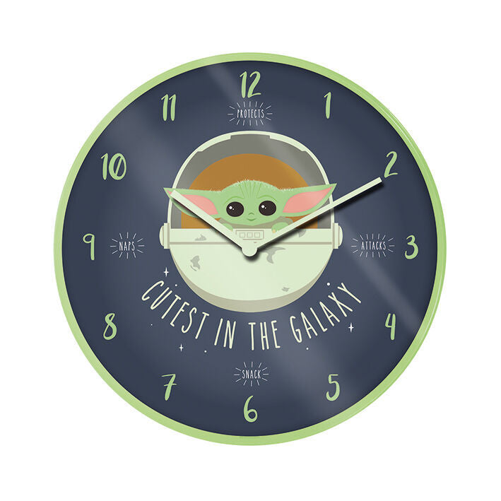 Imagen 1 - Reloj Pared Yoda The Child Mandalorian Star Wars