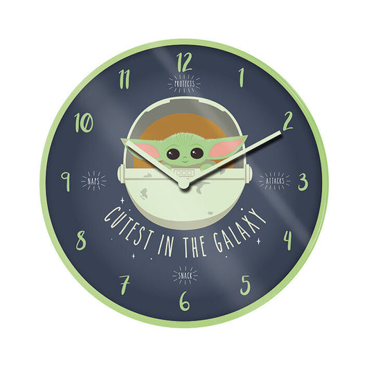 Imagen 1 - Reloj Pared Yoda The Child Mandalorian Star Wars