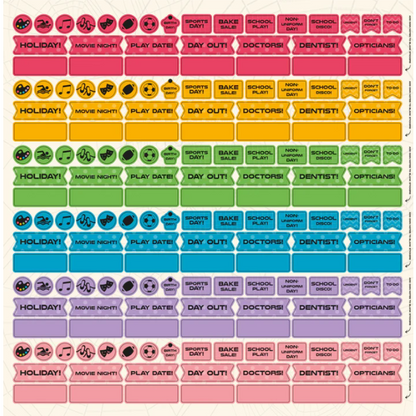 Imagen 3 - Calendario Planificador Familiar Spiderman Marvel