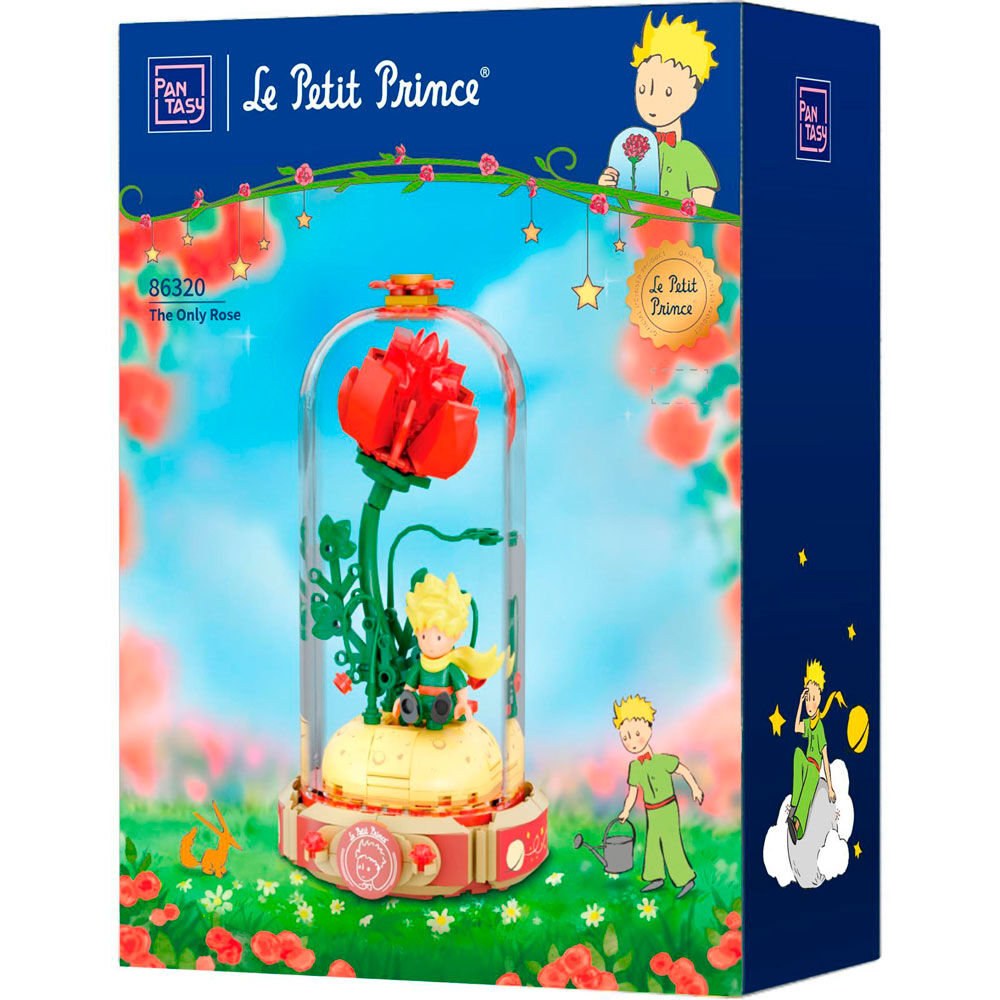 Imagen 1 - Kit Construccion La Unica Rosa El Principito 200Pzs