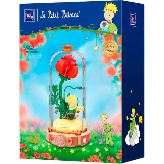 Imagen 1 - Kit Construccion La Unica Rosa El Principito 200Pzs