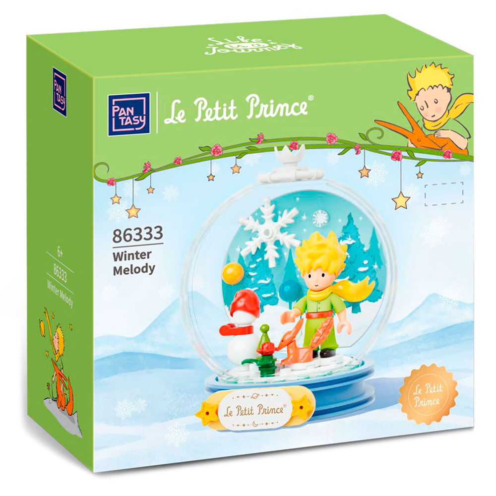Imagen 1 - Kit Construccion Melodia De Invierno El Principito 63Pzs