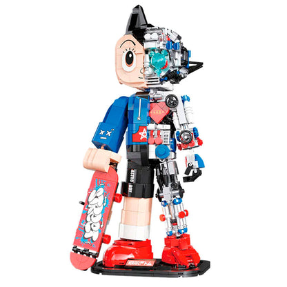 Imagen 1 - Kit Construccion Astro Boy The Skateboard Astro Boy 1117Pzs