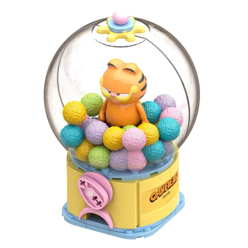 Imagen 1 - Kit Construccion Maquina De Chicles Garfield 128Pzs
