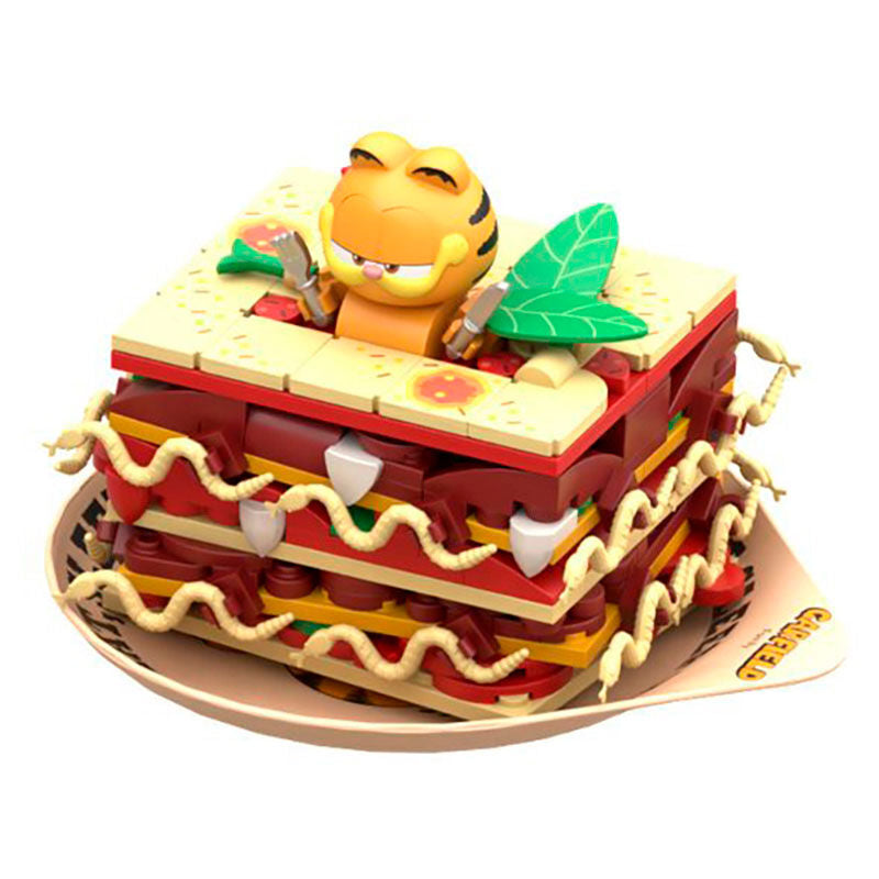 Imagen 1 - Kit Construccion Lasagna Garfield 205Pzs