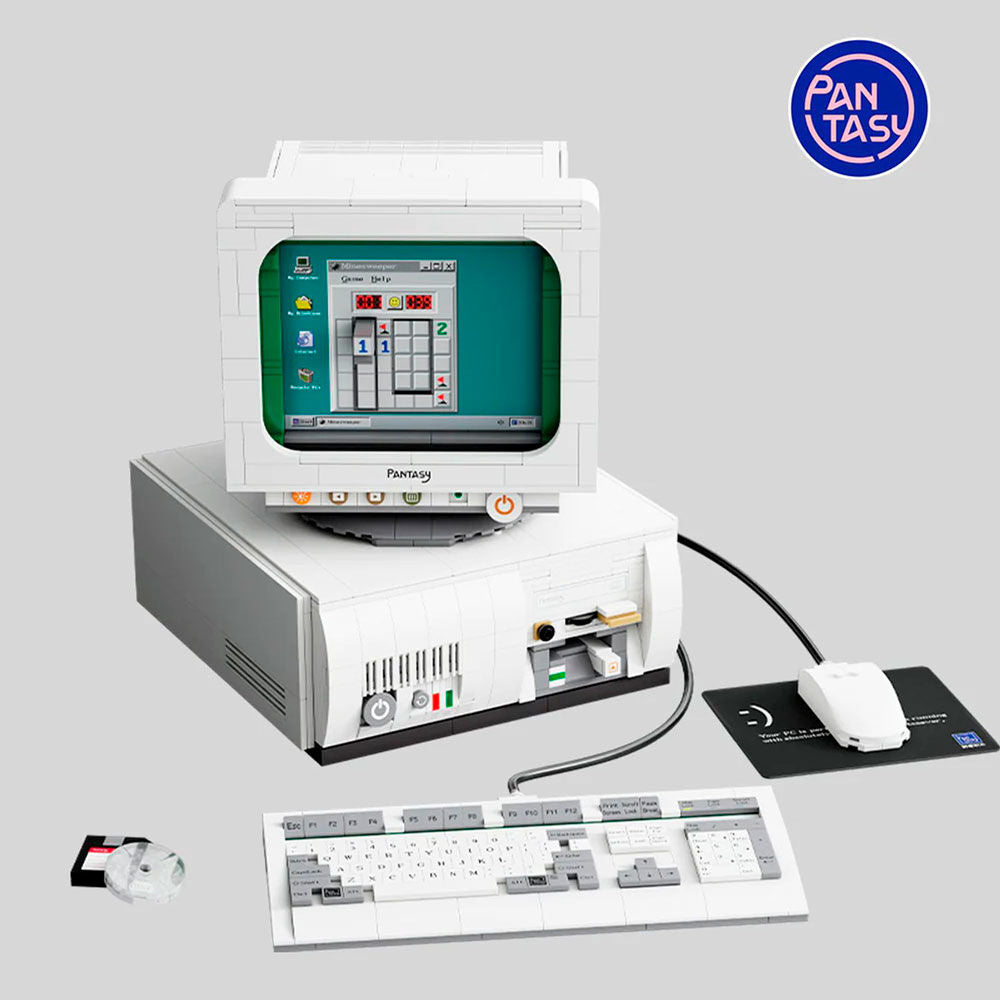 Imagen 1 - Kit Construccion Retro Computer 1634Pzs