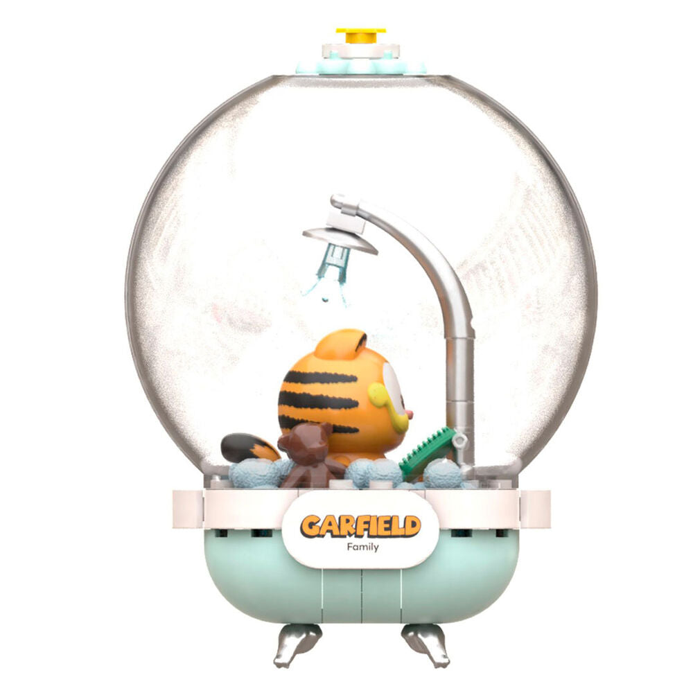 Imagen 2 - Kit Construccion Baño Garfield 140Pzs