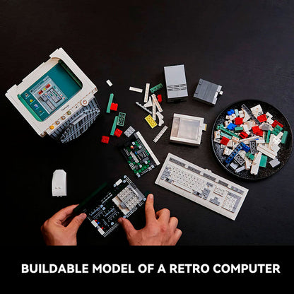 Imagen 2 - Kit Construccion Retro Computer 1634Pzs