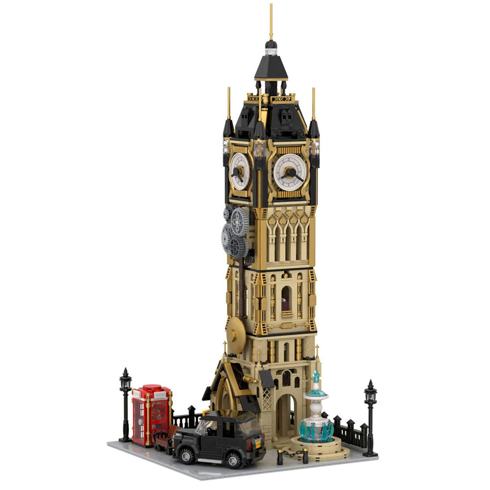 Imagen 2 - Kit Construccion Parque De La Torre Reloj Steampunk 2424Pzs
