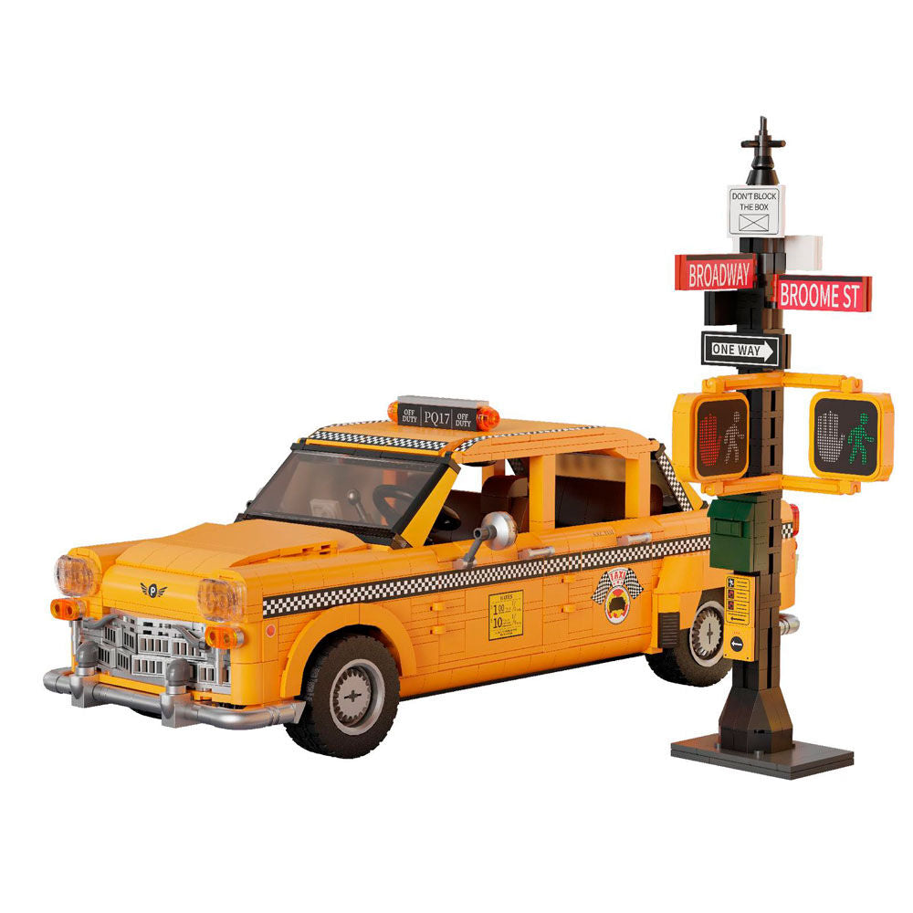 Imagen 2 - Kit Construccion Taxi New York 1601Pzs