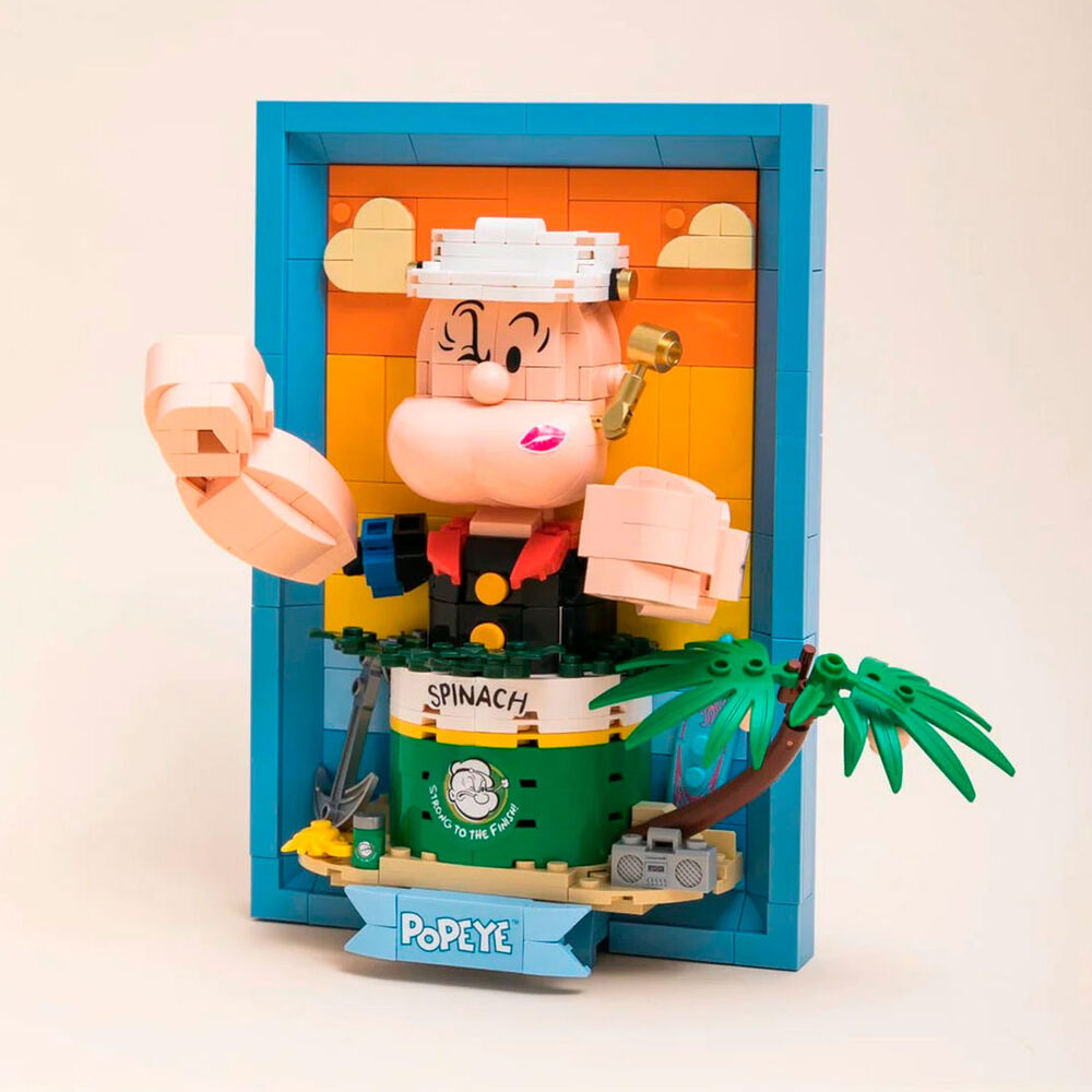 Imagen 2 - Kit Construccion Popeye 416Pzs