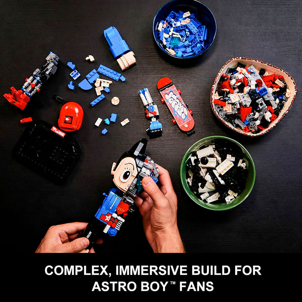 Imagen 3 - Kit Construccion Astro Boy The Skateboard Astro Boy 1117Pzs