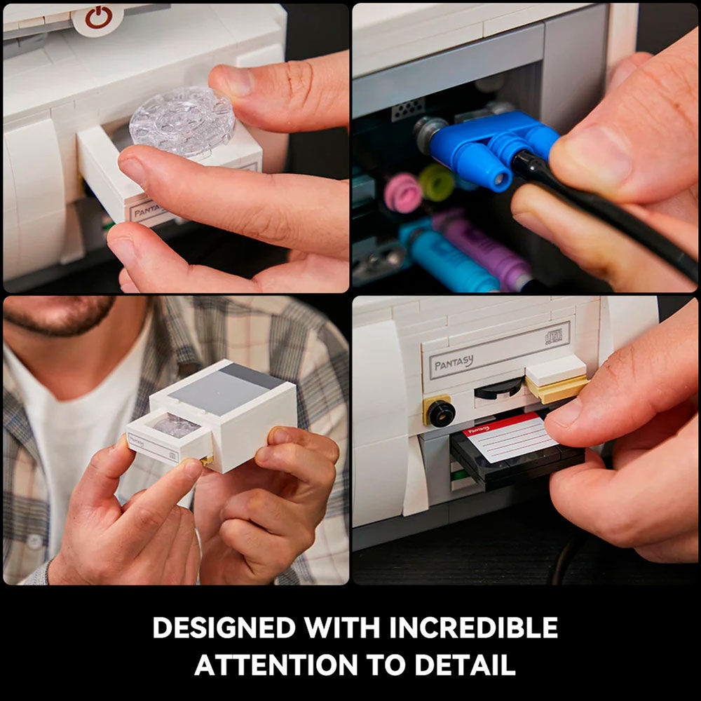 Imagen 3 - Kit Construccion Retro Computer 1634Pzs