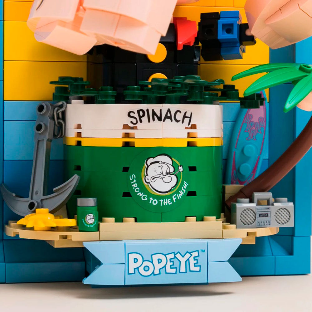 Imagen 3 - Kit Construccion Popeye 416Pzs
