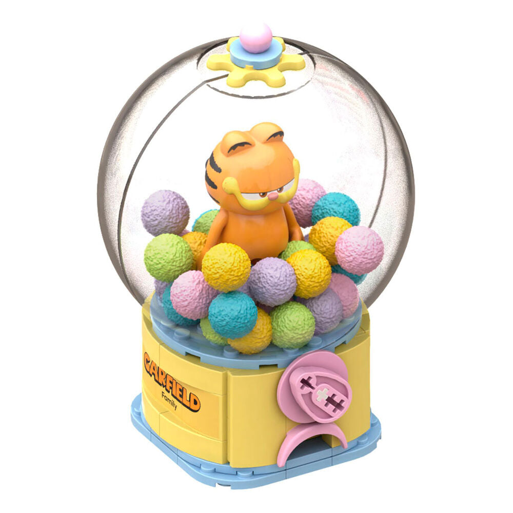 Imagen 4 - Kit Construccion Maquina De Chicles Garfield 128Pzs