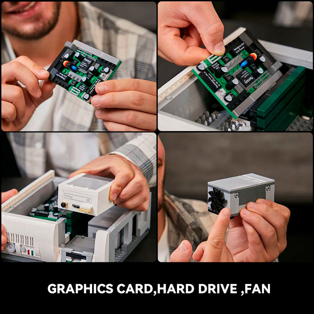 Imagen 4 - Kit Construccion Retro Computer 1634Pzs