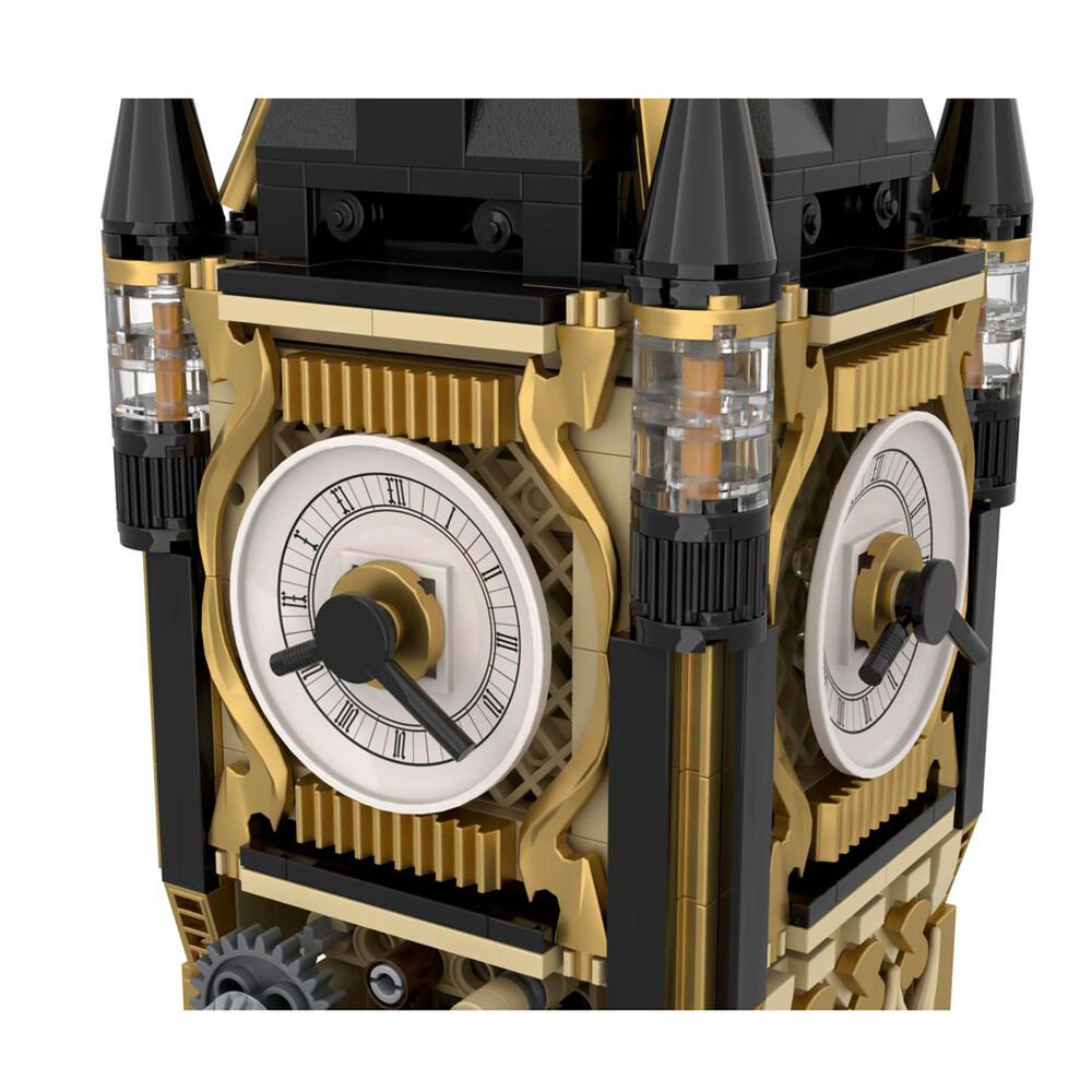 Imagen 3 - Kit Construccion Parque De La Torre Reloj Steampunk 2424Pzs