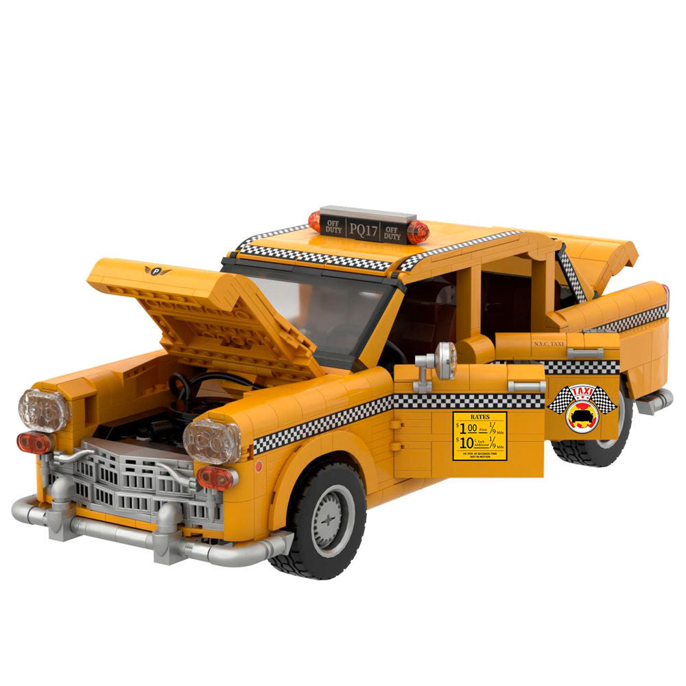 Imagen 4 - Kit Construccion Taxi New York 1601Pzs