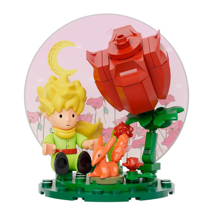 Imagen 5 - Kit Construccion Susurros De Rosa El Principito 80Pzs