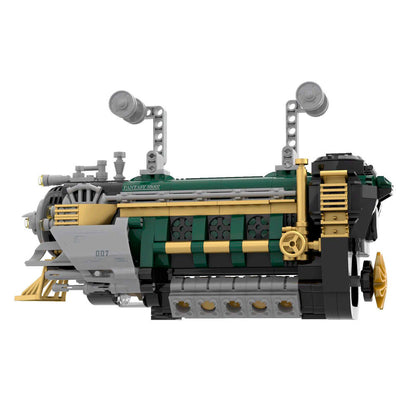 Imagen 6 - Kit Construccion Estacion De Tren Steampunk 2788Pzs