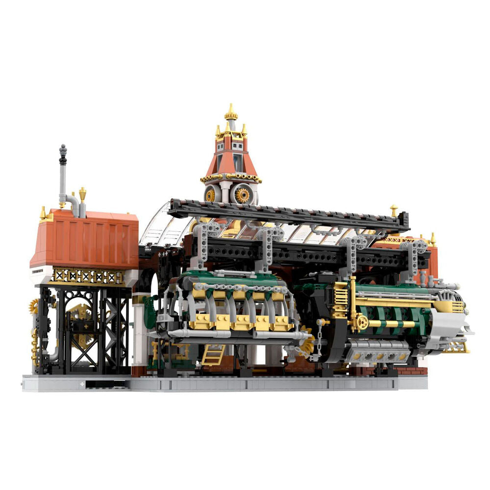 Imagen 5 - Kit Construccion Estacion De Tren Steampunk 2788Pzs