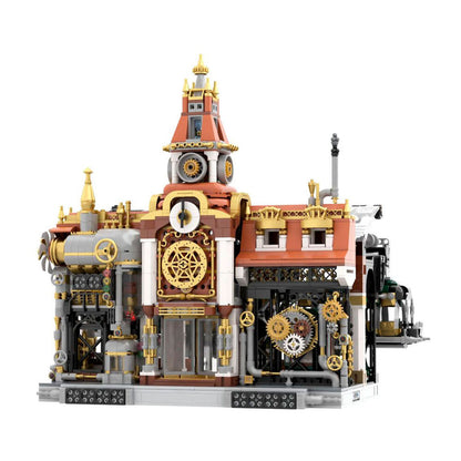 Imagen 3 - Kit Construccion Estacion De Tren Steampunk 2788Pzs