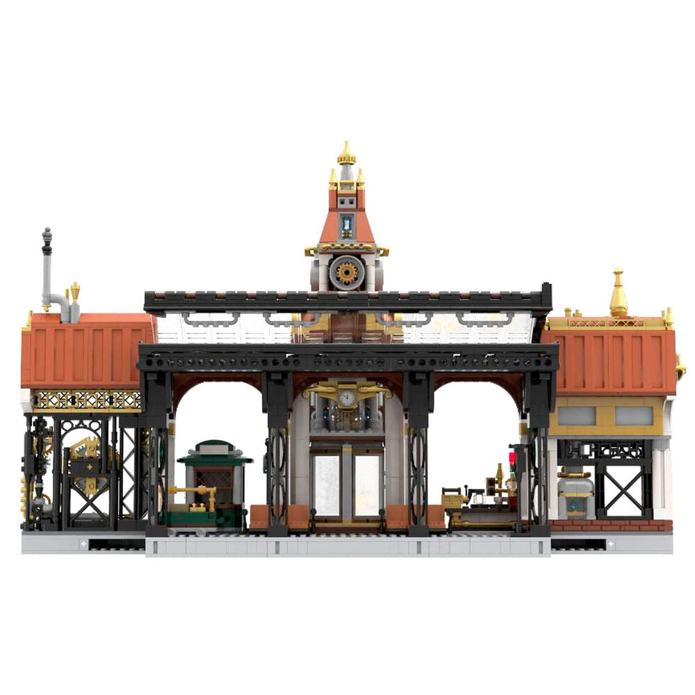 Imagen 4 - Kit Construccion Estacion De Tren Steampunk 2788Pzs