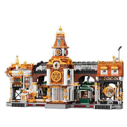 Imagen 1 - Kit Construccion Estacion De Tren Steampunk 2788Pzs