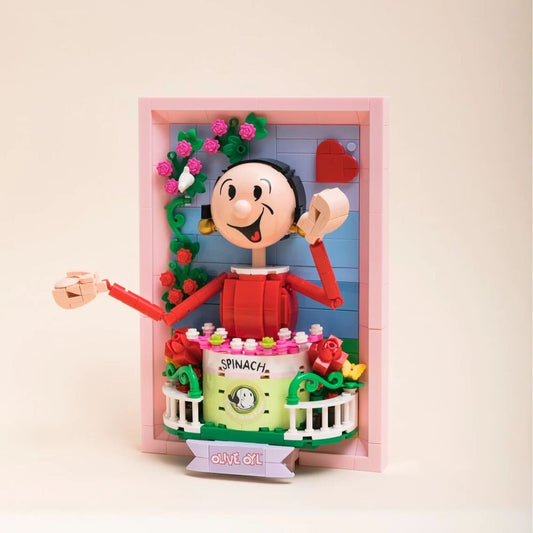Imagen 2 - Kit Construccion Olivia Popeye 348Pzs