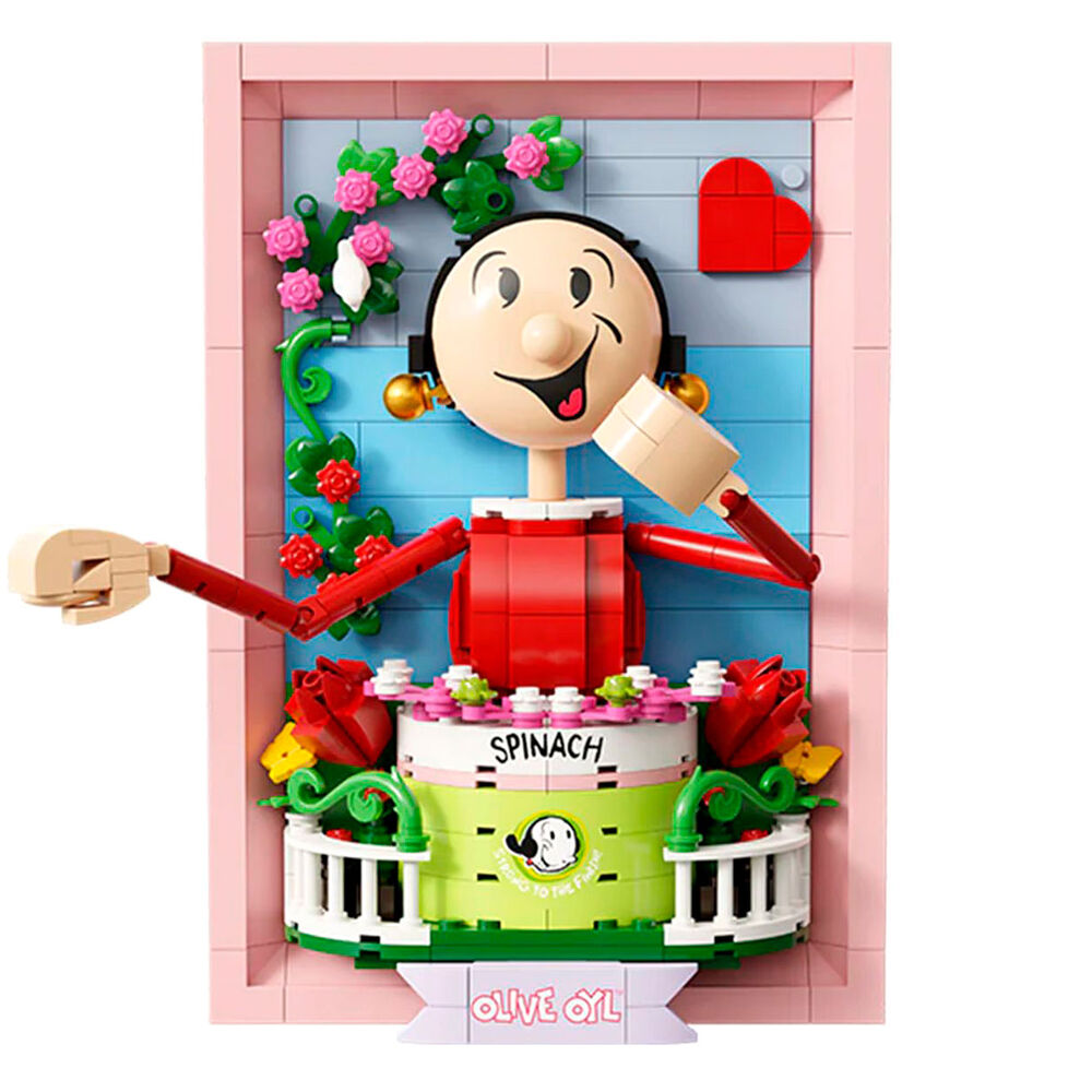 Imagen 1 - Kit Construccion Olivia Popeye 348Pzs