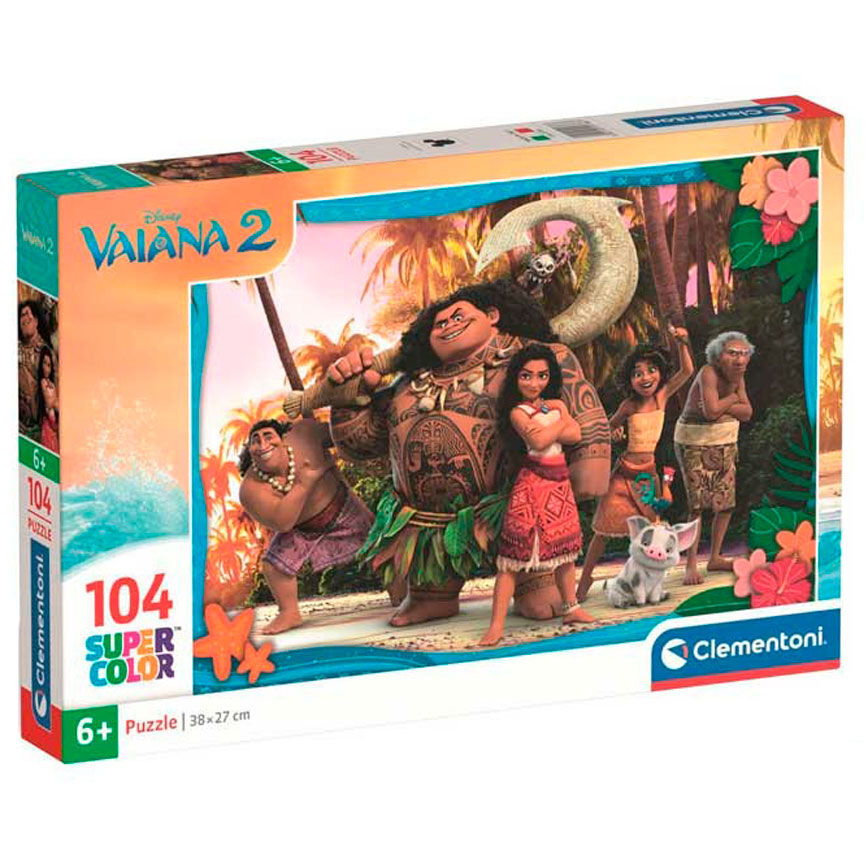 Imagen 1 - Puzzle Vaiana 2 Disney 104Pzs