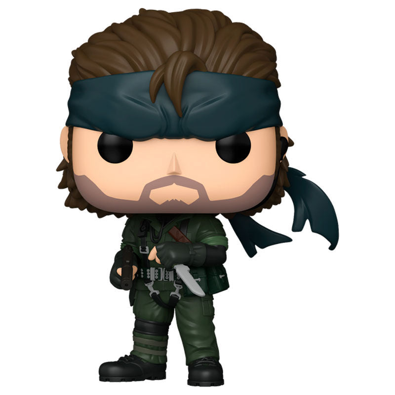 Imagen de Figura Pop Metal Gear Solid Naked Snake parte de nuestra colección en Espadas y más, sitio oficial.