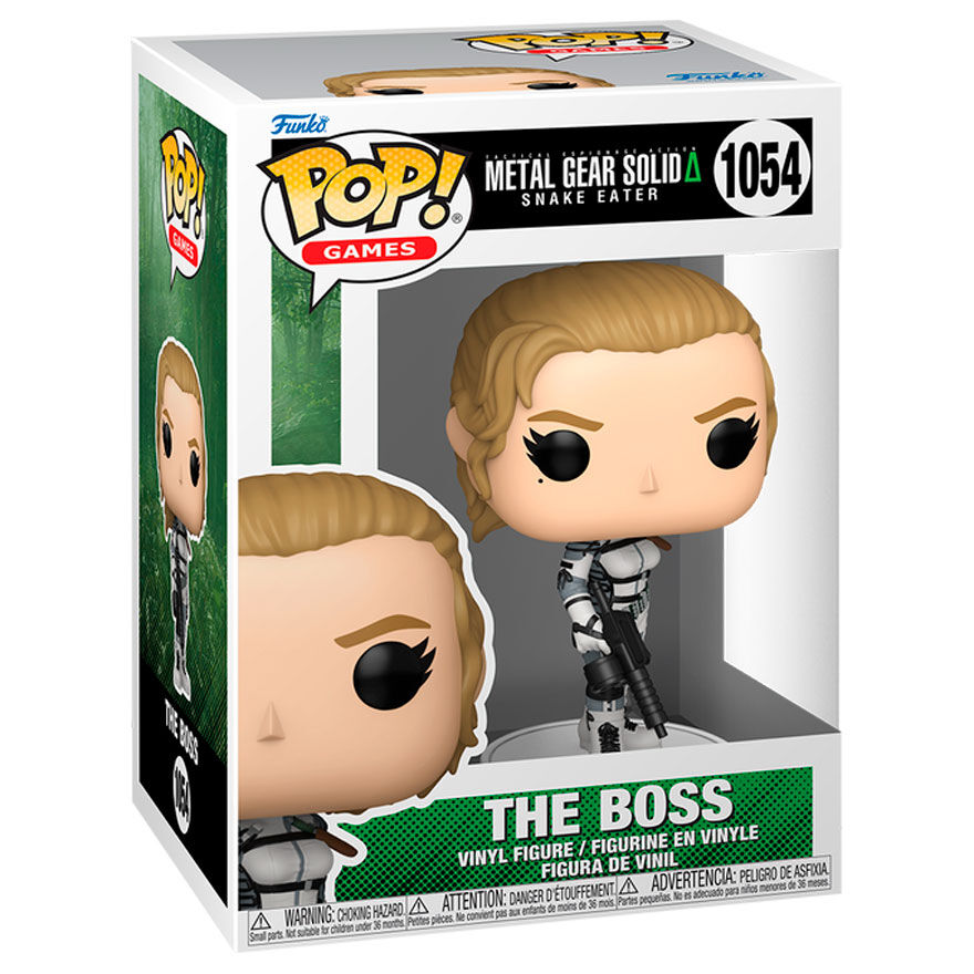 Imagen de Figura Pop Metal Gear Solid The Boss parte de nuestra colección en Espadas y más, sitio oficial.