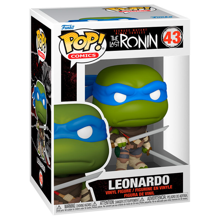 Imagen de Figura Pop Tortugas Ninja The Last Ronin Leonardo parte de nuestra colección en Espadas y más, sitio oficial.