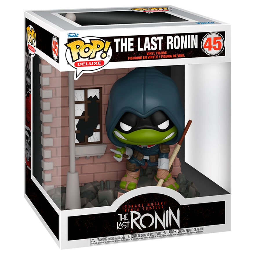 Imagen de Figura Pop Deluxe Tortugas Ninja The Last Ronin parte de nuestra colección en Espadas y más, sitio oficial.